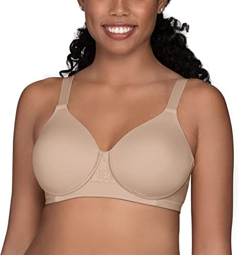 Amazon.com: Vanity Fair Women's Full Figure Beauty Back Smoothing Bra (36C-42H) : Clothing, Shoes & Jewelry Amazon Bras, Sagging Breast, Lane Bryant Bras, Full Figure Bra, Vanity Fair Bras, Breast Workout, Pretty Bras, Minimiser Bra, Full Coverage Bra