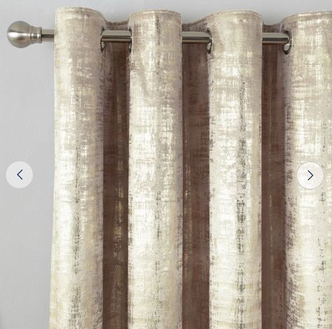 Champagne Curtains, Rose Gold Curtains, Blush Curtains, Nautical Curtains, Silver Curtains, Green Dining Room, Curtain Fringe, Tassel Curtains, Eyelet Curtains