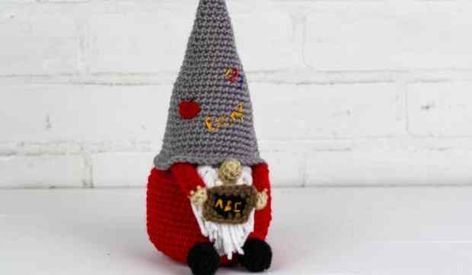 22 Free Back-to-School Crochet Patterns Gnomes Free Pattern, Teacher Gnomes, Crochet Teacher, Teacher Gnome, Winding Road Crochet, Crochet Toddler Dress, Crochet Store, Gnome Crochet, Crochet Baby Dress Pattern