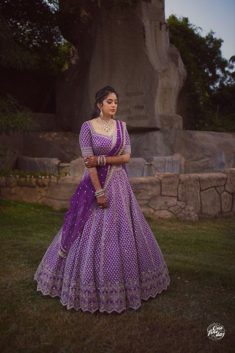 Lehenga Colour trends other than red that brides of 2021 can wear on their wedding day | Different colour lehenga designs for the 2021 Indian bride. Wedding Matching Outfits, Lehenga Anarkali, Indian Wedding Dresses, Lehenga Saree Design, Simple Lehenga, Latest Bridal Lehenga, Bridal Sarees South Indian, Half Saree Lehenga, Long Gown Design