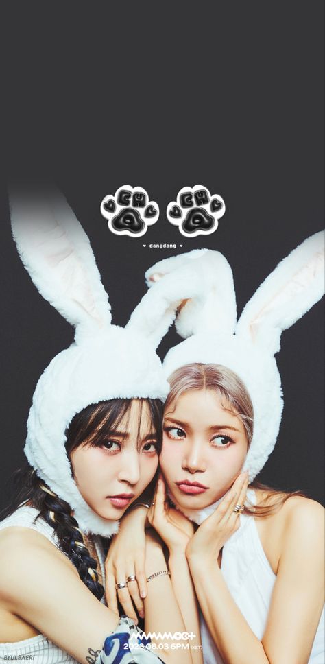 mamamoo+ ; mamamooplus ; wallpaper ; aesthetic ; solar ; kim yongsun ; moonbyul ; moon byulyi ; concept photo ; two rabbits ; dang dang Moonbyul Solar, Two Rabbits, Womens Group, Mamamoo Moonbyul, Solar Mamamoo, Album Releases, Korean Idol, K Pop Music, Mini Album