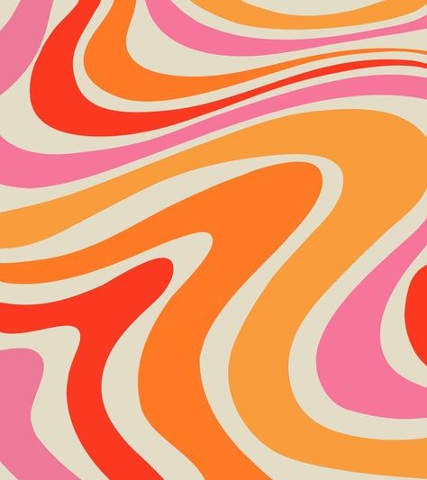 Wallpaper Pink Swirls Wallpaper, Pink Retro Wallpaper, Red Liquid, Fruit Wallpaper, Iphone Wallpaper App, Orange Aesthetic, Ipad App, Preppy Wallpaper, Orange Wallpaper