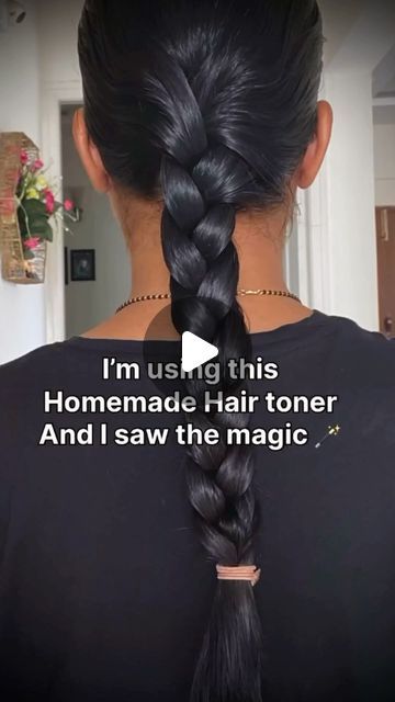 Real Hub With Jyoti Sinha on Instagram: "Red Hair Toner.. for hair regrowth.  ✅What helped my hair to grow again so sharing the complete routine’s must watch, full video is also available on YouTube link in Bio #hair  ✅ Thank you for watching the video.  Ingredients:  Half medium beetroot 1 tablespoons fenugreek seeds (methi) 10-15 curry leaves (kadipata) 2 tablespoon dried rosemary leaves  2 cups water  #haircare #hair #beauty #skincare #hairstyle #hairstyles #hairgoals #haircut #haircolor #healthyhair #naturalhair #hairstylist #hairgrowth *hairdresser #makeup #shampoo #hairsalon #longhair #hairtreatment #curlyhair #natural #hairtransformation #hairlove #haircareproducts #salon #instahair #balayage #hairproducts #fashion #haircareroutine" Red Hair Toner, Toner For Hair, Rosemary For Hair, Quick Hair Growth, Homemade Hair Treatments, Dried Rosemary, Help Hair Grow, Extreme Hair Growth, Hair Toner