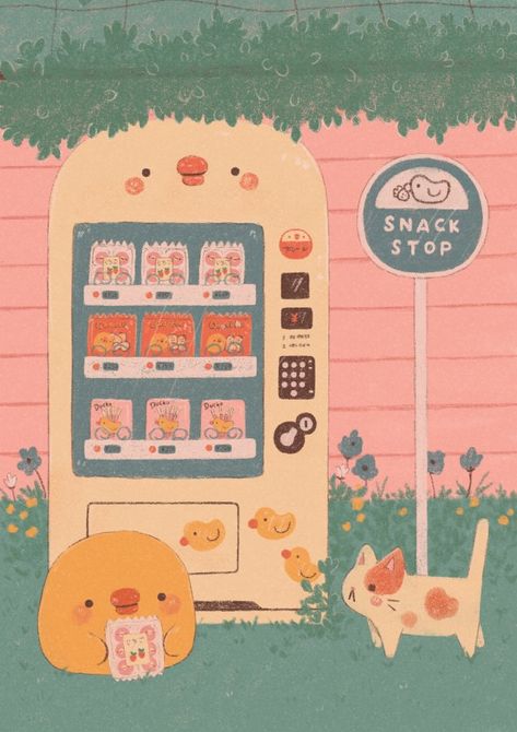 Home / Twitter Duck Aesthetic, Walpapers Cute, 강아지 그림, Cute Pastel Wallpaper, Soft Wallpaper, Cute Poster, Cute Little Drawings, Kawaii Wallpaper, Vending Machine