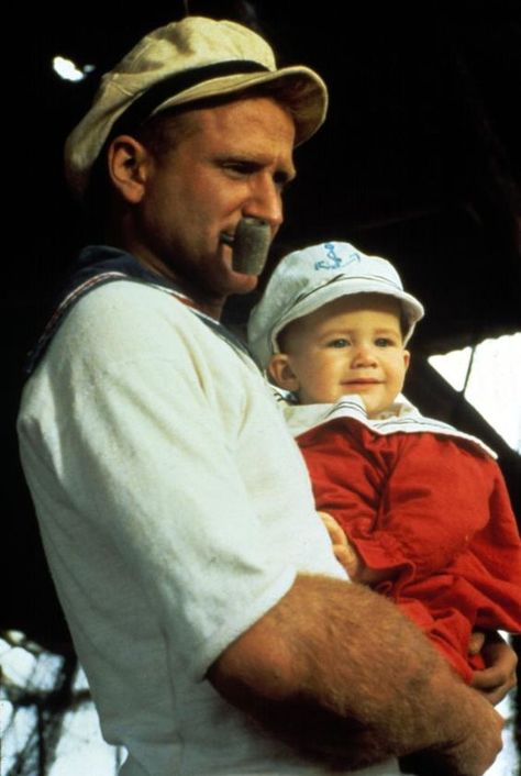 . Robin Williams Popeye, Popeye Movie, Robin Williams Quotes, Royal Gala, Robert Altman, Popeye And Olive, Popeye The Sailor Man, Olive Oyl, Good Will Hunting