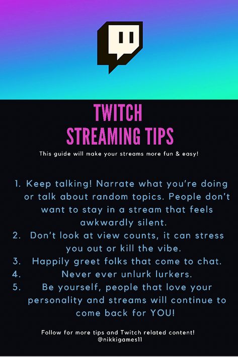 Video Game Streaming Setup, Youtube Streaming Tips, Twitch Streamer Tips, Stream Ideas Twitch, Twitch Streaming Tips, Streaming Advice, Streaming Setup Ideas, Live Streaming Setup, Streamer Tips