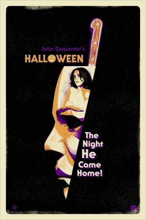 The Night He Came Home, Halloween Resurrection, Michael Myers Art, Halloween Franchise, John Carpenter Halloween, Halloween 1978, Halloween Iii, Halloween Film, Horror Artwork