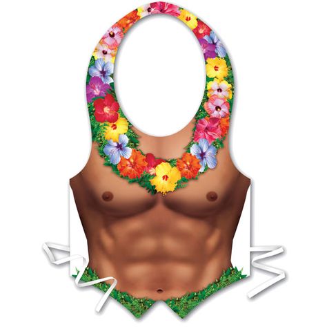 Scene Setters Plastic Hula Hunk Vest £3.25 each Luau Costume, Plastic Aprons, Luau Party Supplies, Plastic Beach, Hawaiian Party Decorations, Grass Skirt, Hawaiian Luau Party, Hawaiian Party, Halloween Costume Accessories