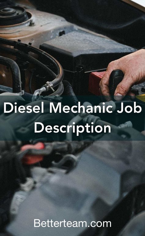 Learn about the key requirements, duties, responsibilities, and skills that should be in a Diesel Mechanic Job Description. Verbal Communication Skills, Job Description Template, Automotive Technician, Diesel Mechanics, Technical Documentation, Mechanic Jobs, Organization Skills, Automotive Engineering, Interpersonal Skills