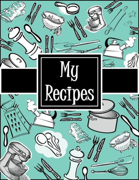 Recipe Binder Cover Page Recipe Binder Cover, Recipe Book Cover, Recipe Binder Printables, Book Design Templates, Recipe Book Covers, Recipe Book Design, Binder Cover Templates, Diy Cookbook, Recipe Book Diy