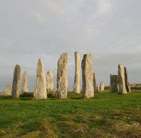 Callanish Standing Stone Circle. The neolithic stone circle at Callanish, Isle o #Sponsored , #ad, #Ad, #Standing, #Circle, #circle, #Stone Ruin Stones Symbols, Castlerigg Stone Circle, Celtic Stone Carving, Celtic Legend Hag Stones, Circle Circle, Megalithic Monuments, Callanish Standing Stones, Isle Of Lewis, Stone Circles