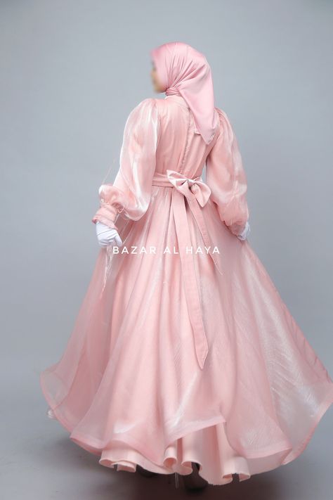 Gaun Tulle, Modesty Dress, Hijab Stile, Luxurious Dress, Luxurious Dresses, Muslimah Dress, Muslim Fashion Dress, Organza Dress, Muslimah Fashion Outfits