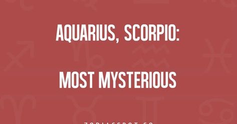 12 Quotes about SCORPIO - AQUARIUS Relationships: ...#7 Scorpio and Aquarius can accomplish any goals because of their sheer will...#9 Scorpio and Aquarius is a fusion of very different philosophies and very different emotional needs. There may be a lot of friction here. Scorpio has an intense energy that funnels into their inner emotion world, whereas Aquarius takes the same energy and turns it outward. Both can be uncooperative and opinionated and like things to go their way - but "their ... Aquarius And Scorpio Love, Aquarius Man And Scorpio Woman, Scorpio Aquarius Relationship, Scorpio And Aquarius Relationship, Scorpio Man Aquarius Woman, Scorpio X Aquarius, Aquarius X Scorpio, Scorpio And Aquarius Compatibility, Scorpio Matches