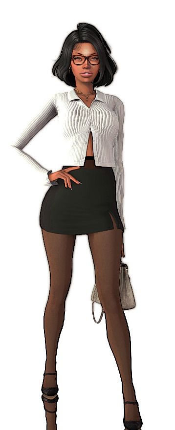 Office Siren Look Book Pants Heels Outfit, Skirt Heels Outfit, Siren Look, Sims Builds, Sims 4 Clutter, Skirt Heels, Sims 4 Dresses, Sims 4 Characters, Office Skirt