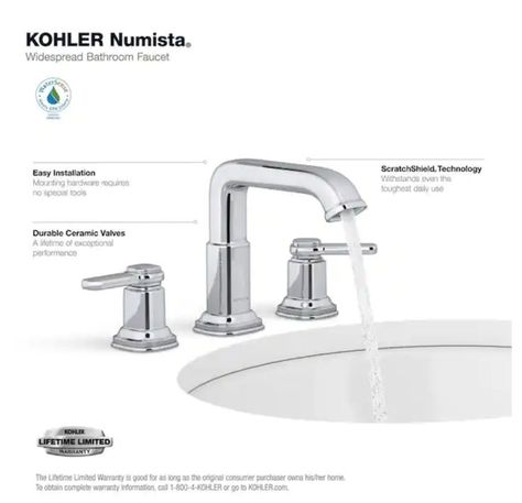 Industrial Modern Design, Kohler Faucet, Industrial Modern, Bathroom Remodel Master, Design Aesthetic, Bathroom Faucet, Modern Industrial, Amazing Bathrooms, Easy Install