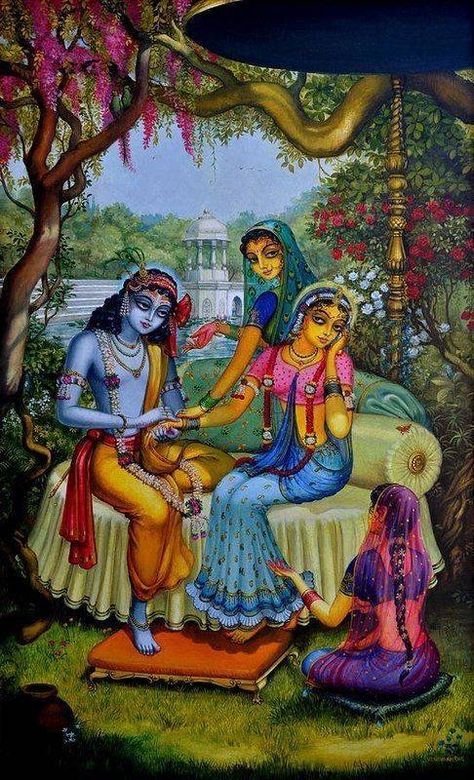 Vrinda Devi, Radha Krishna Temple, Indian Culture And Tradition, God Krishna, Mythological Characters, Krishna Hd, Shree Radhe, Indian God, Lord Rama