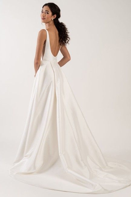 Jenny Yoo Dark Ivory Taffetta Lawrence Formal Wedding Dress Size 2 (XS) - Tradesy Jenny Yoo Lawrence, Open Back Wedding Dresses, Open Back Wedding, Wedding Dresses Cinderella, Open Back Wedding Dress, Downtown Charleston, Pnina Tornai, Chic Brides, Back Wedding Dress