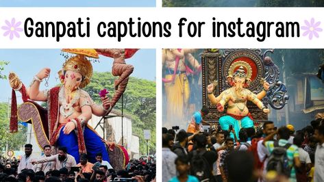 Ganpati captions, ganpati bappa captions, ganpati captions marathi, ganpati, 2022 Ganpati Bappa Captions For Instagram, Ganpati Captions For Instagram, Hindi And English, Aesthetic Captions, Love Anniversary Quotes, Cool Captions, Captions For Instagram, Ganpati Bappa, Love Anniversary