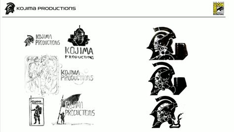 Who's inside the Kojima Productions mascot suit? Hideo Kojima, of course - Polygonclockmenumore-arrowpoly-lt-wire-logo : Hideo is Ludens Hideo Kojima, Kojima Productions, William Gibson, Mike Mignola, San Diego Comic Con, Metal Gear, Norman Reedus, Logo Icons, Fonts Design