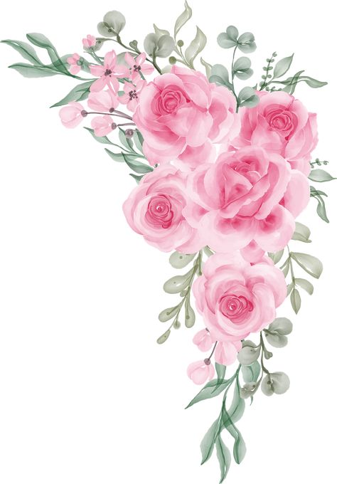 Pink Rose Png, Rose Image, Rose Day, Rosé Png, Idee Cricut, Rose Clipart, Floral Rosa, Rose Images, Rose Frame