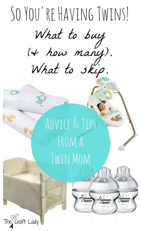 Top picks for newborn twin essentials - what to buy (and how many) and what to skip. Advice from a twin mom and a free printable registry checklist. Twin Registry Checklist, Preparing For Twins, Twin Baby Registry Checklist, Twin Essentials, Twin Registry, Best Baby Registry, Baby Registry Essentials, Raising Twins, Registry Checklist