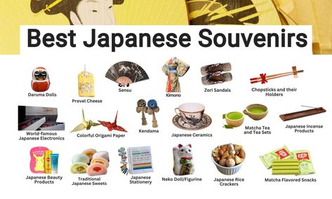 What To Buy In Japan: 21 Best Souvenirs To Take Home 1 Best Souvenirs From Japan, Japanese Souvenir Ideas, What To Buy In Japan, Tokyo Souvenirs, Japanese Facts, Things To Buy In Japan, Souvenirs From Japan, Tokyo Bucket List, Japan Tips