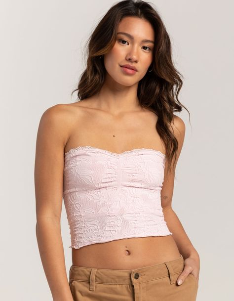 Light Pink Tube Top, Feminine Stretch Sleeveless Tube Top, Seamless Sweetheart Neckline Tops For Summer, Sabrina Concert, Megan Moroney, Pink Tube Top, Lace Tube Top, Benson Boone, Flannel Sweatshirt