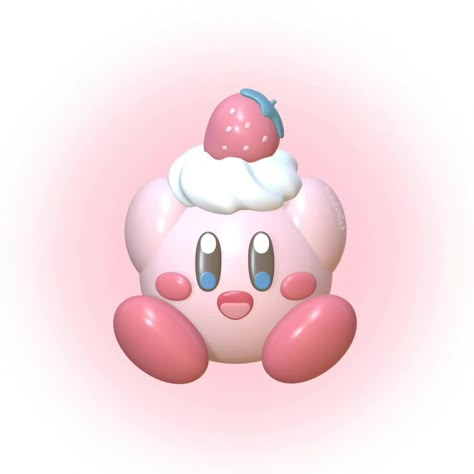 Pink Kirby Icon, Kirby Pink Aesthetic, Kirby Widget Icon, 3d Kirby, Kirby White Background, Kirby Widgets, Kirby Icons, Kirby Icon, Kirby Aesthetic