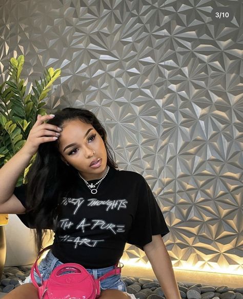 aaliyah.enjoli Aaliyah Enjoli, Streetwear Inspo, Aaliyah, Street Wear, Women's Top, T Shirt, Black