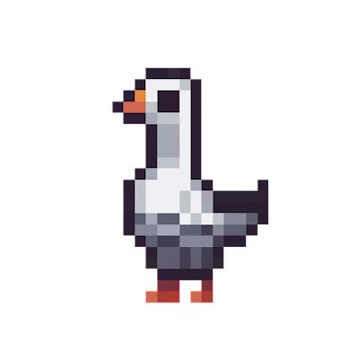 goose | Nova Skin Goose Pixel Art, Pixel Icons, Nova Skin Gallery, Horse Armor, Nova Skin, Pixel Art Design, Pumpkin Faces, Grey Glass, Minecraft Skins