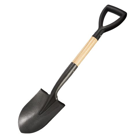 Shovel Drawing, School Flashcards, Bug Out Gear, Shovel Head, Garden Shovel, Digging Holes, Digging Tools, Yellow Wood, Farm Tools