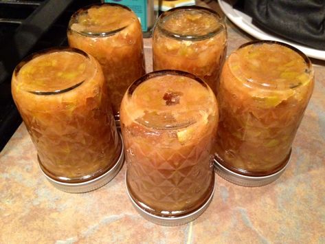 Pear Jam With Pectin, Asian Pear Jam Recipe, Spiced Pear Jam, Jam With Pectin, Asian Pear Recipes, Asian Pears, Pear Preserves, Cactus Pears, Eat Green