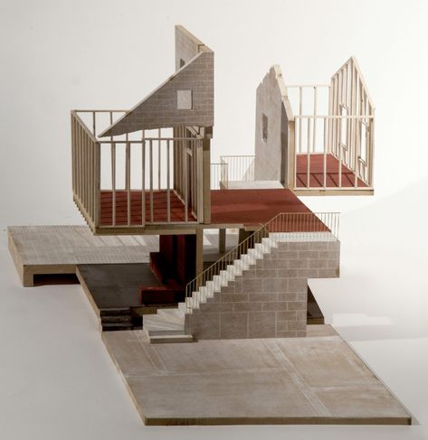 Architectural Representation, Architectural Model, Arch Model, Wood Cladding, Layout Architecture, Wood Model, Design Competitions, West Yorkshire, Architecture Portfolio