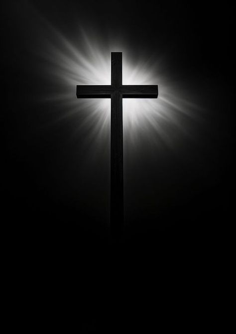 A jesus cross symbol black white. AI generated Image by rawpixel. | premium image by rawpixel.com / Pitcha Benrohman Black Cross Wallpaper, Jesus Photos, Chelsea Wallpapers, Cross Pictures, Cross Wallpaper, Cross Symbol, Black Jesus, About Jesus, The Cross Of Christ