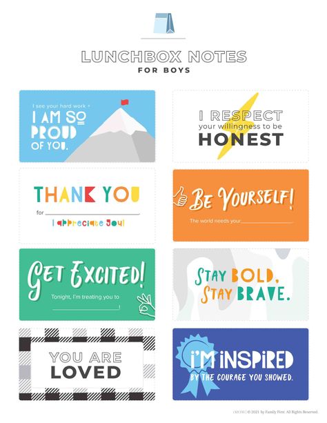 Free & Cute Printable Lunchbox Notes for Boys - iMOM Lunch Box Notes For Teens, Design For Notes, Printable Lunchbox Notes, Kids Lunch Box Notes, Lunchbox Notes For Kids, Pen Pal Kit, Printable Lunch Box Notes, Thinking About Them, Lunchbox Notes