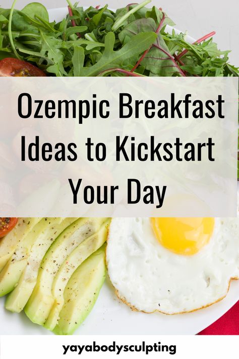 Start your mornings right with these nutritious and delicious Ozempic breakfast ideas. Easy to make and perfect for your semaglutide diet plan. #OzempicBreakfastIdeas #HealthyBreakfast #SemaglutideDiet What Foods To Eat While On Ozempic, Ozempic Food List, Glp1 Breakfast, Ozempic Diet Meal Recipes, Ozempic Breakfast Ideas, Glp1 Diet Plan, Foods To Eat On Ozempic, Semaglutide Breakfast, Semaglutide Meal Ideas