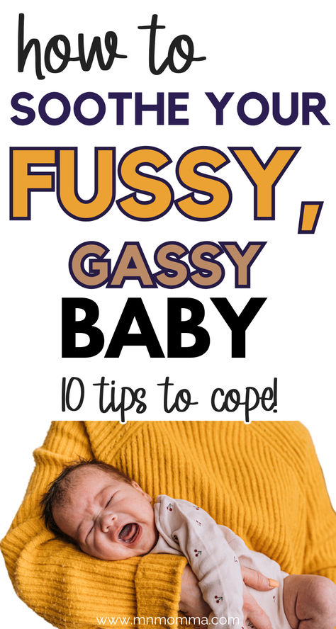 witching hour tips for fussy newborns. Baby Tips And Tricks, Baby Jaundice, Sick Baby Remedies, Newborn Formula, Fussy Newborn, New Mom Tips, Gassy Baby, Colicky Baby, Gripe Water