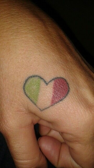 Italian Heart Tattoo Tattoos In Italian, Tattoo Symbols And Meanings, Italian Tattoos, Tattoo Symbols, Heart Tattoo Designs, Symbols And Meanings, Hair Tattoos, Symbolic Tattoos, Beauty Tattoos