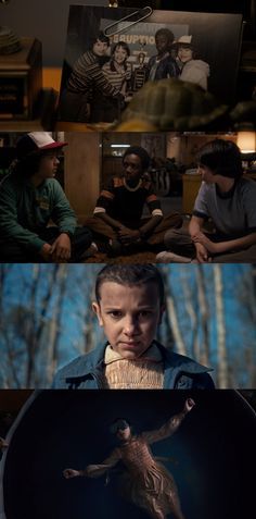 Stranger Things - Netflix (2016) Old Pinterest, School Characters, Pinterest Manager, Stranger Things Have Happened, I Love Cinema, Science Fiction Film, Tv Music, Stranger Things Netflix, Cinematic Photography