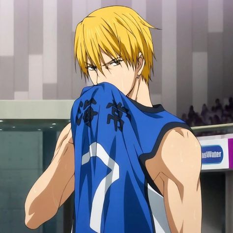 Kuroko Basketball, Basketball, Blonde, Anime, Blue