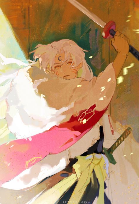 Inuyasha Fan Art, Arte Inspo, 영감을 주는 캐릭터, Fanarts Anime, Inuyasha, Art Reference Poses, 그림 그리기, Pretty Art, Anime Fanart