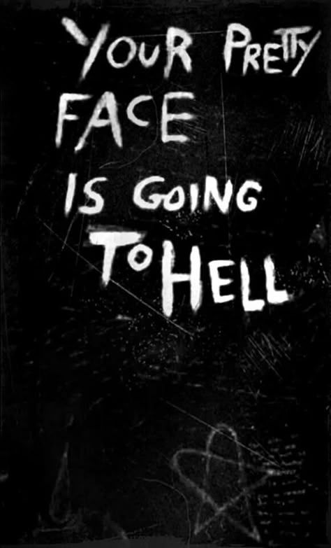 Your pretty face is going to Hell. His Infernal Majesty, Him Ville Valo, Catty Noir, Iggy Pop, Ville Valo, Mötley Crüe, Him Band, Cool Bands, Pretty Face