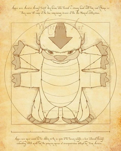 Airbender Aesthetic, Appa Avatar, Moody Wallpaper, Avatar Legend Of Aang, Buddhist Art Drawing, Birthday Painting, Illustrator Inspiration, Vitruvian Man, Rabbit Tattoos