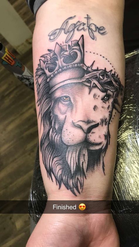 Half Lion Half Lamb Tattoo, Lamb Tattoo Men, The Lion And The Lamb Tattoo, Lion And Lamb Tattoo Women, Lion And The Lamb Tattoo, Lion Lamb Tattoo, Lion And Lamb Tattoo, Jesus Tattoo Sleeve, Lamb Tattoo