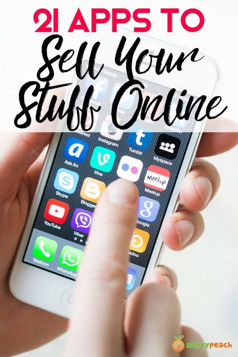 Garage Sale Tips, Ebay Selling Tips, Selling Apps, Reselling Business, Where To Sell, Sell Your Stuff, Finance Blog, Extra Money Online, Declutter Your Home