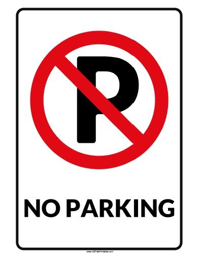 Construction Signs Printable, Workplace Safety Slogans, No Parking Signs, Safety Signs And Symbols, No Parking Sign, Transportation Preschool Activities, Maintenance Logo, Health And Safety Poster, Alphabet Capital Letters