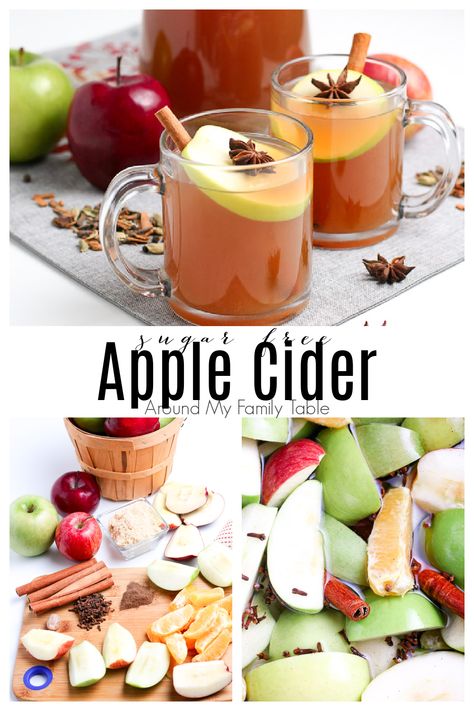 Cider Alcohol, Brown Sugar Replacement, Fall Treats Recipes, Sugar Replacement, Sugar Free Drinks, Apple Cider Recipe, Homemade Apple Cider, Fall Drink, Warm Apple Cider