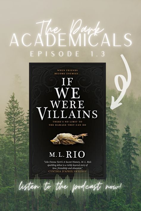 In this episode we discuss 'We Were Villains' by M. L. Rio, the natural follow up in Dark Academia once you've read 'The Secret History'. Is 'We Were Villains' a true Dark Academia title? We compare it to our Dark Academia framework. #podcast #wewerevillains #bookworm Oliver Marks, If We Were Villains, K Board, Contemporary Books, Character Analysis, Donna Tartt, The Secret History, Compare And Contrast, Blog Inspiration