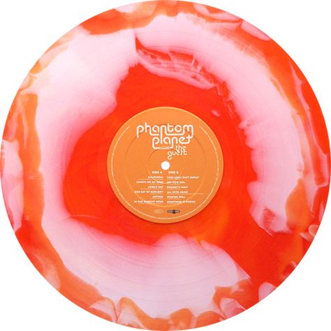 Phantom Planet - The Guest, Colored Vinyl Phantom Planet, Cd Aesthetic, Vinyl Artwork, Orange Vinyl, Playlist Spotify, Ig Highlights, Pink Vinyl, Music Tech, Art Of Seduction