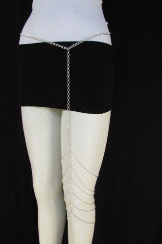 Chain Garter, Leg Jewelry, Fair Outfits, Leg Chain, Metal Belt, Fabulous Jewelry, Long Legs, Girls Night, Body Jewelry